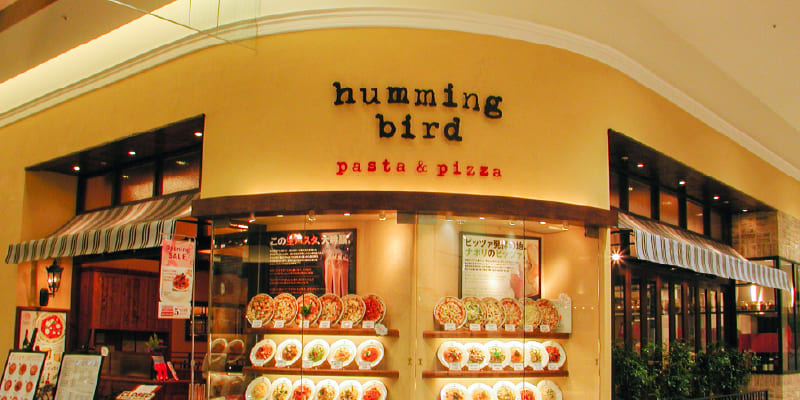 pasta&pizza humming bird イオンモール石巻店の外観